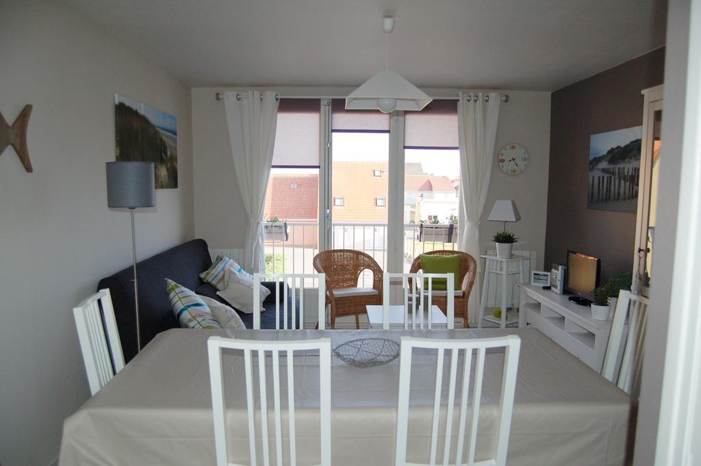 Appartement Vivacances côte d'Opale (Ste-Cécile) Camiers Quarto foto